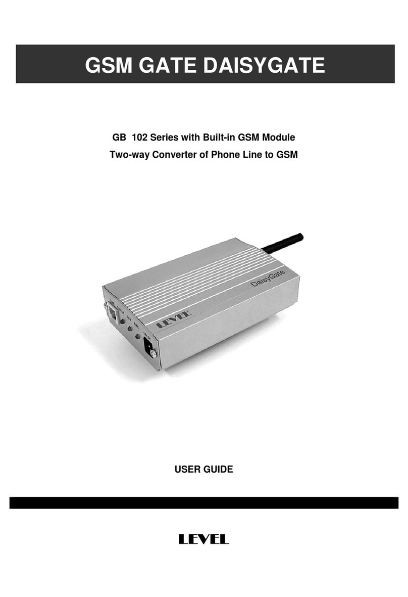 Level GB 102 Series user guide