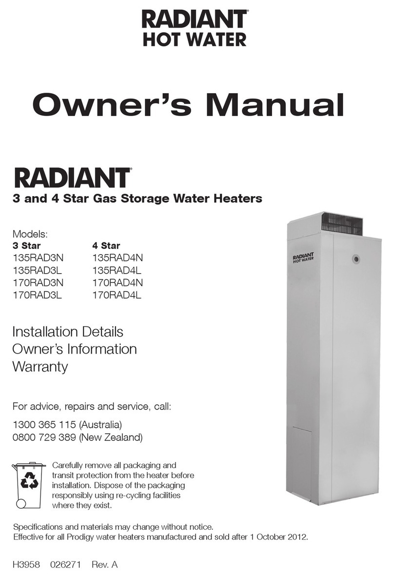 Radiant 135RAD3N User manual Radiant 135RAD3N User manual