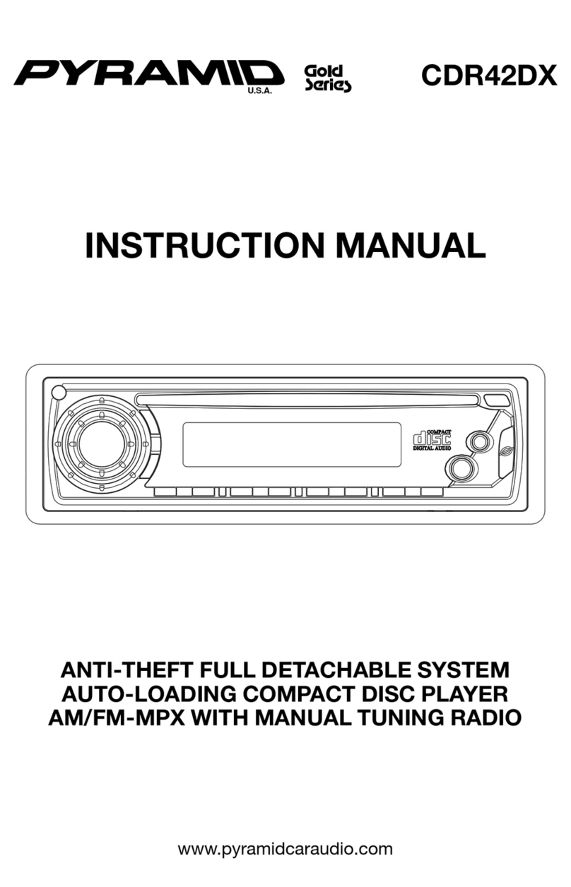 Pyramid CDR42DX User manual