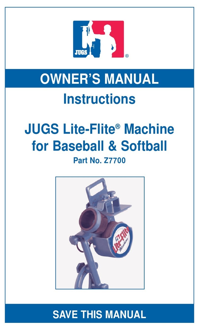 JUGS Lite-Flite Z7700 owner's manual