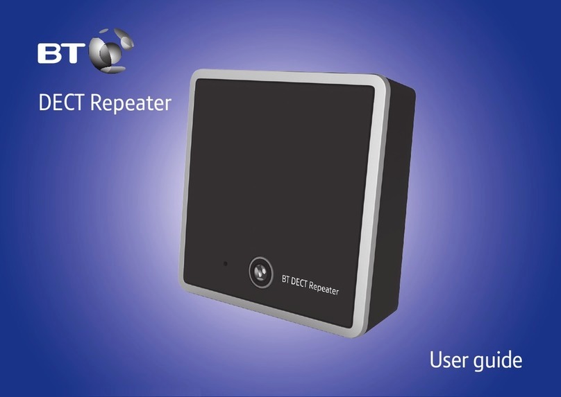 BT DECT Repeater User manual