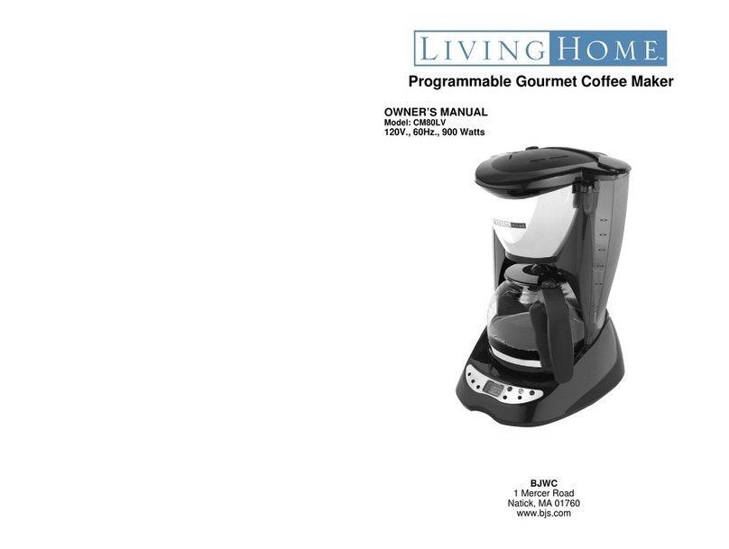 Living Home CM80LV owner's manual