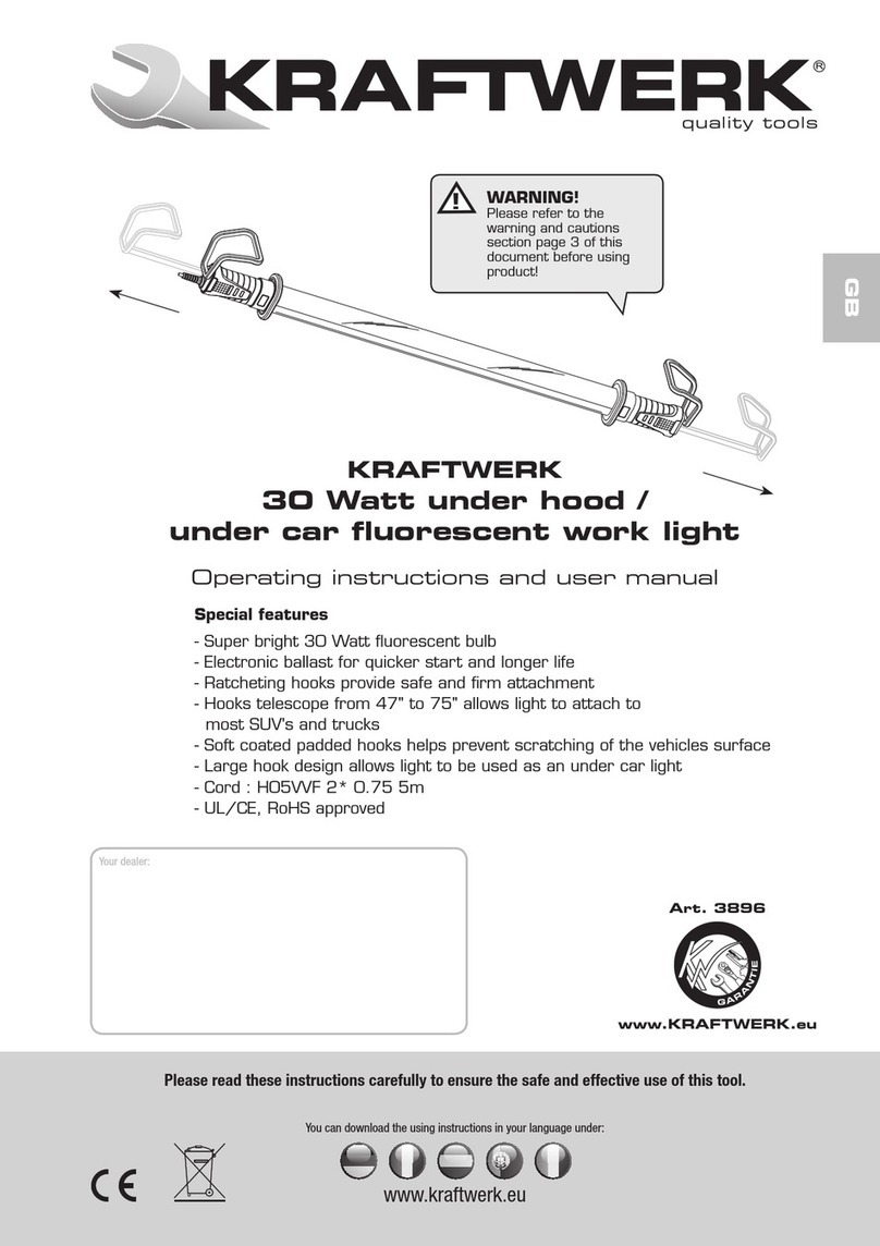 KRAFTWERK 3896 Instruction Manual