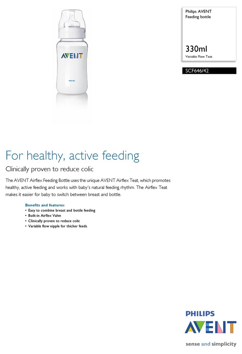 Philips Avent SCF646 User manual