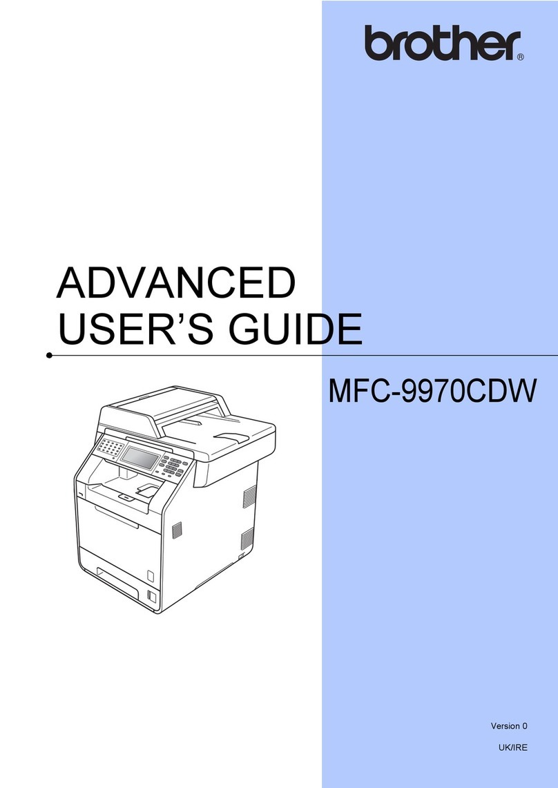 Brother MFC-9*970CDW Assembly instructions