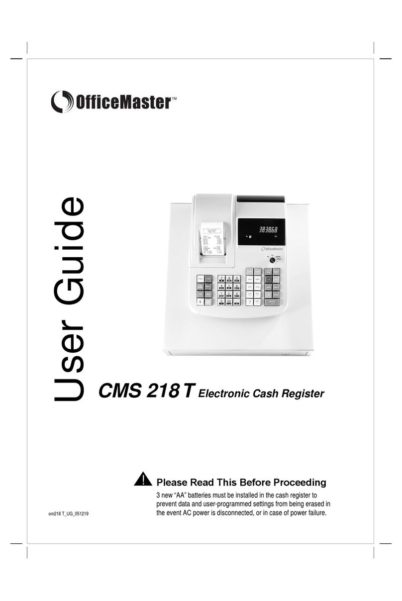 OfficeMaster CMS 218T user guide