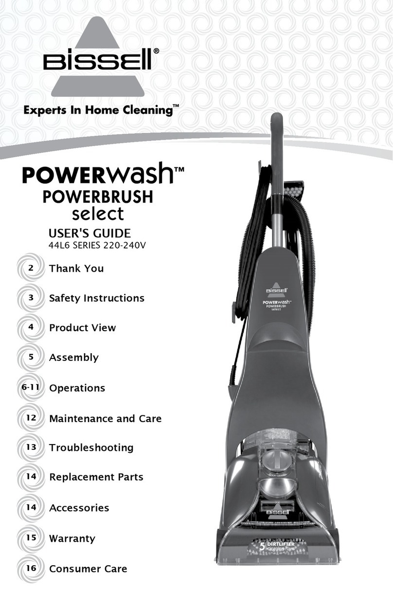 Bissell CLEANVIEW 44L6 SERIES user guide