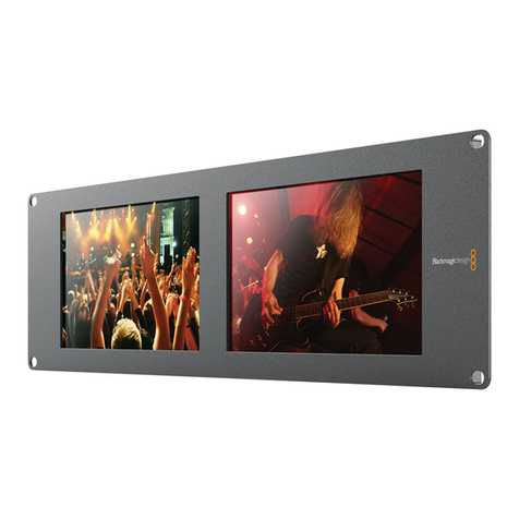 Blackmagicdesign SmartView Duo User manual Blackmagicdesign SmartView Duo User manual