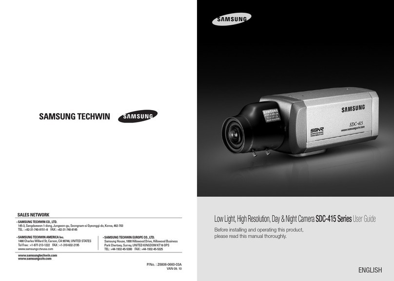 Samsung SDC-415 Series User manual