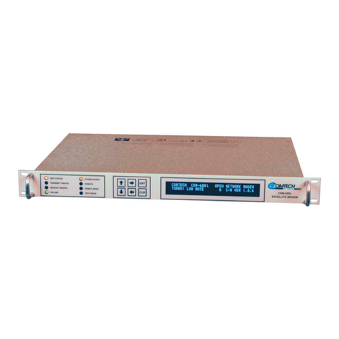 Comtech EF Data CDM-600L User manual
