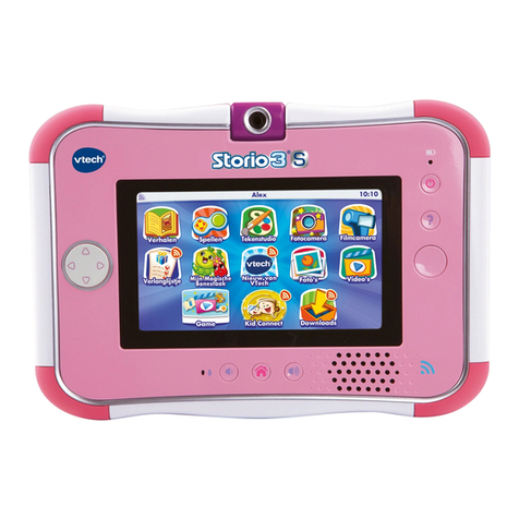 V-tech InnoTab 3S The Wi-Fi Learning Tablet Pink User manual