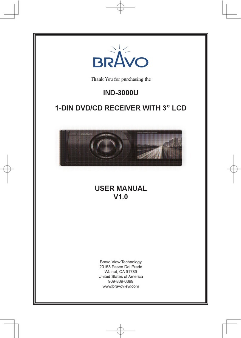 Bravo IND-3000U User manual