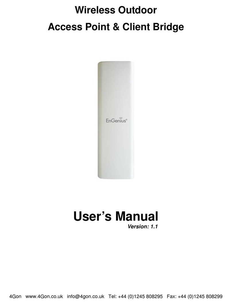 EnGenius Wireless Outdoor Access Point & Client... User manual