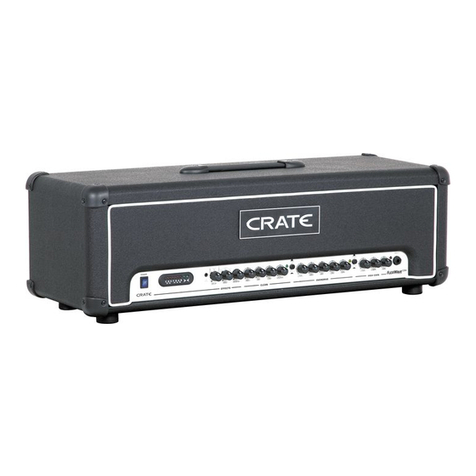 Crate FlexWave 120H owner's manual