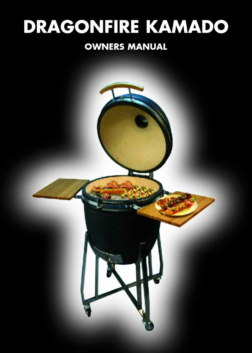 DRAGONFIRE KAMADO owner's manual