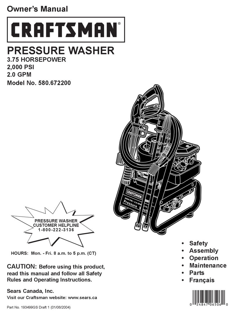 Craftsman 580.672200 User manual Craftsman 580.672200 User manual
