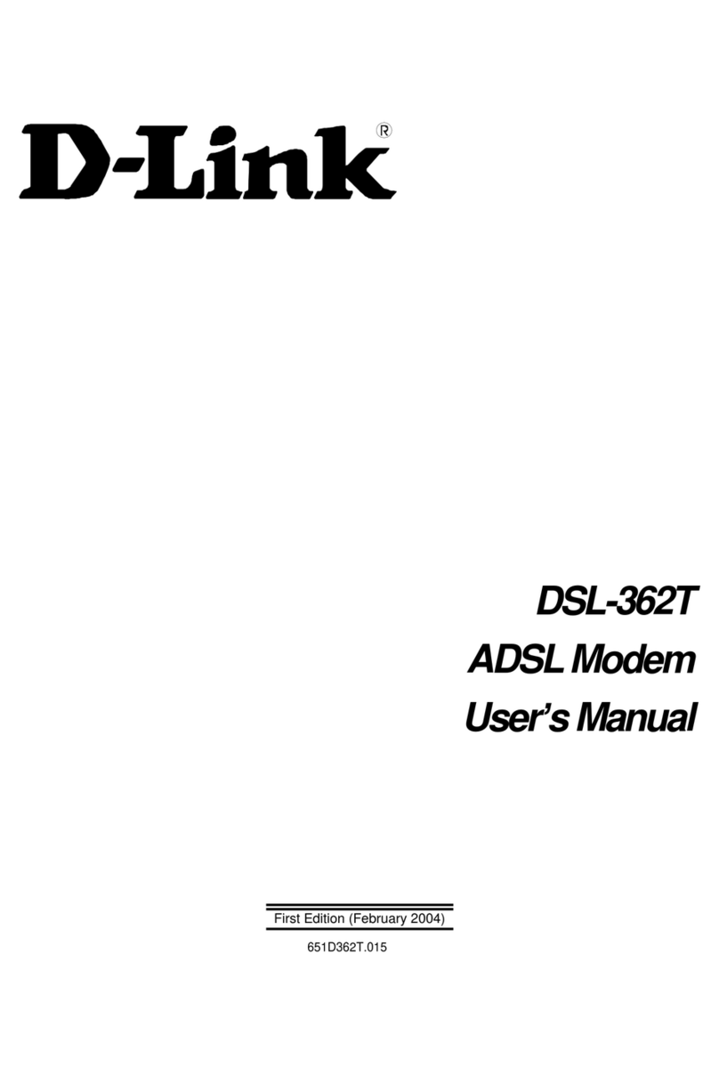 D-Link DSL-362T User manual