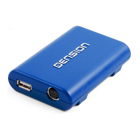 Dension Lite BT User manual