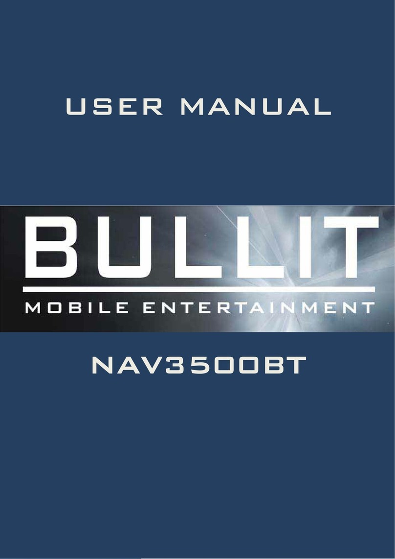 Bullit NAV3500BT user manual
