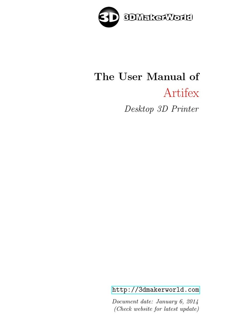 3DMakerWorld Artifex user manual