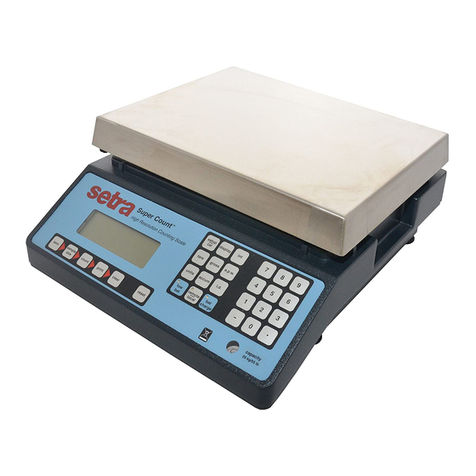 Setra Systems Super Count User manual
