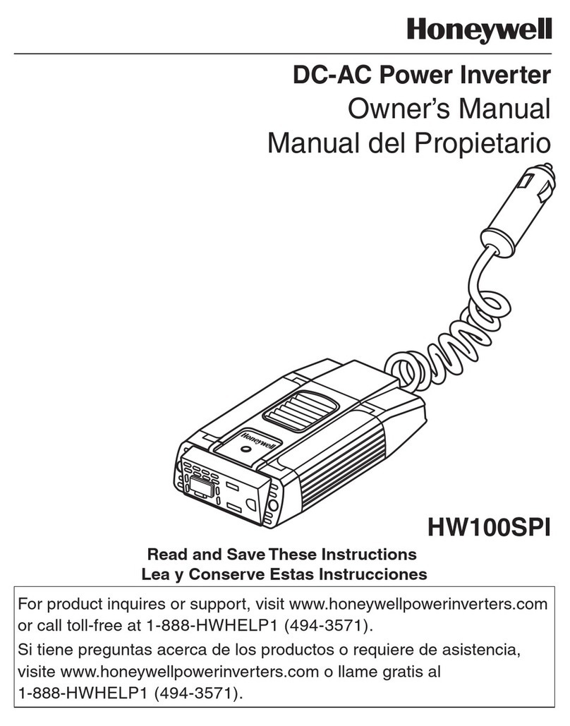 Honeywell HW100SPI User manual