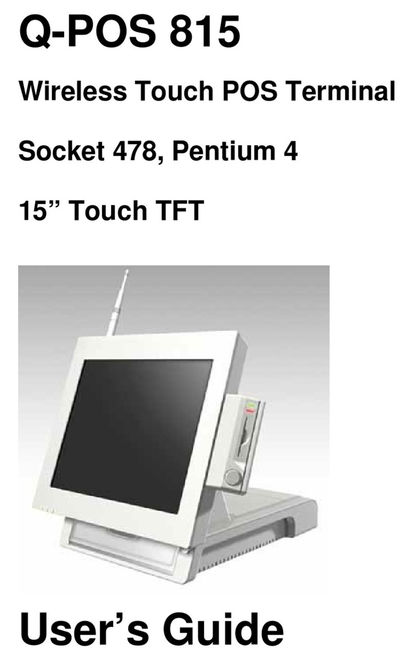 Heisei Electronics Q-POS 815 User manual