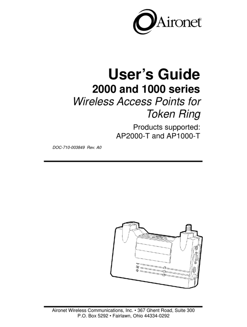 Aironet 2000 series user guide