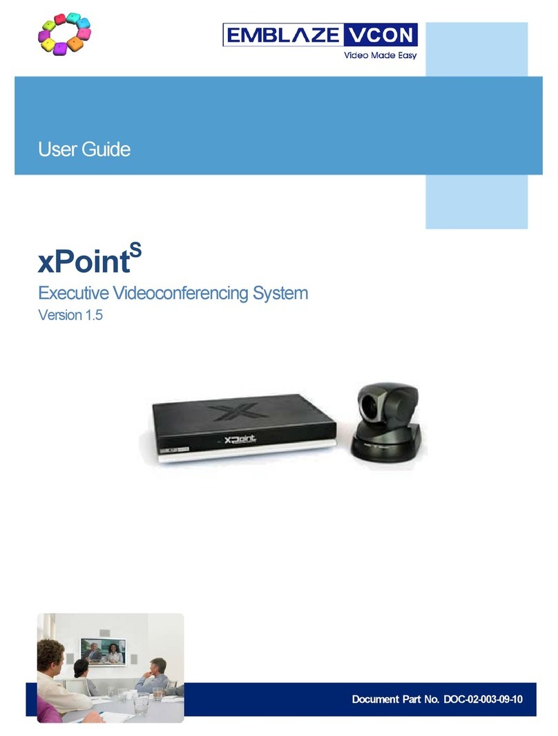 Emblaze-VCON xPointS user guide