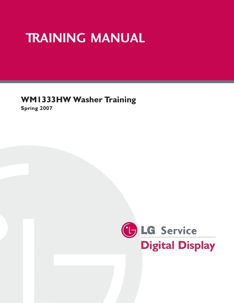 LG WM1333HW Installation guide