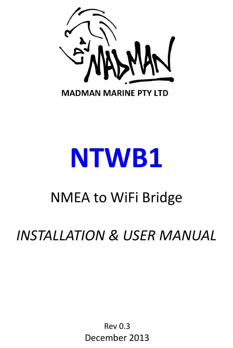MadMan NTWB1 Installation & user manual