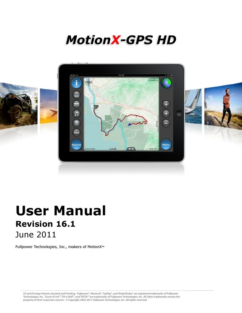 Fullpower MotionX-GPS HD user manual