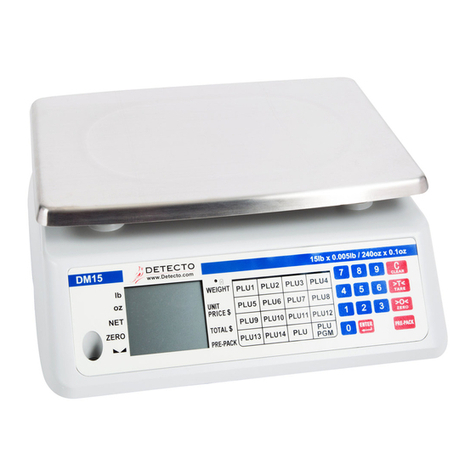 Cardinal Detecto DM15 User manual