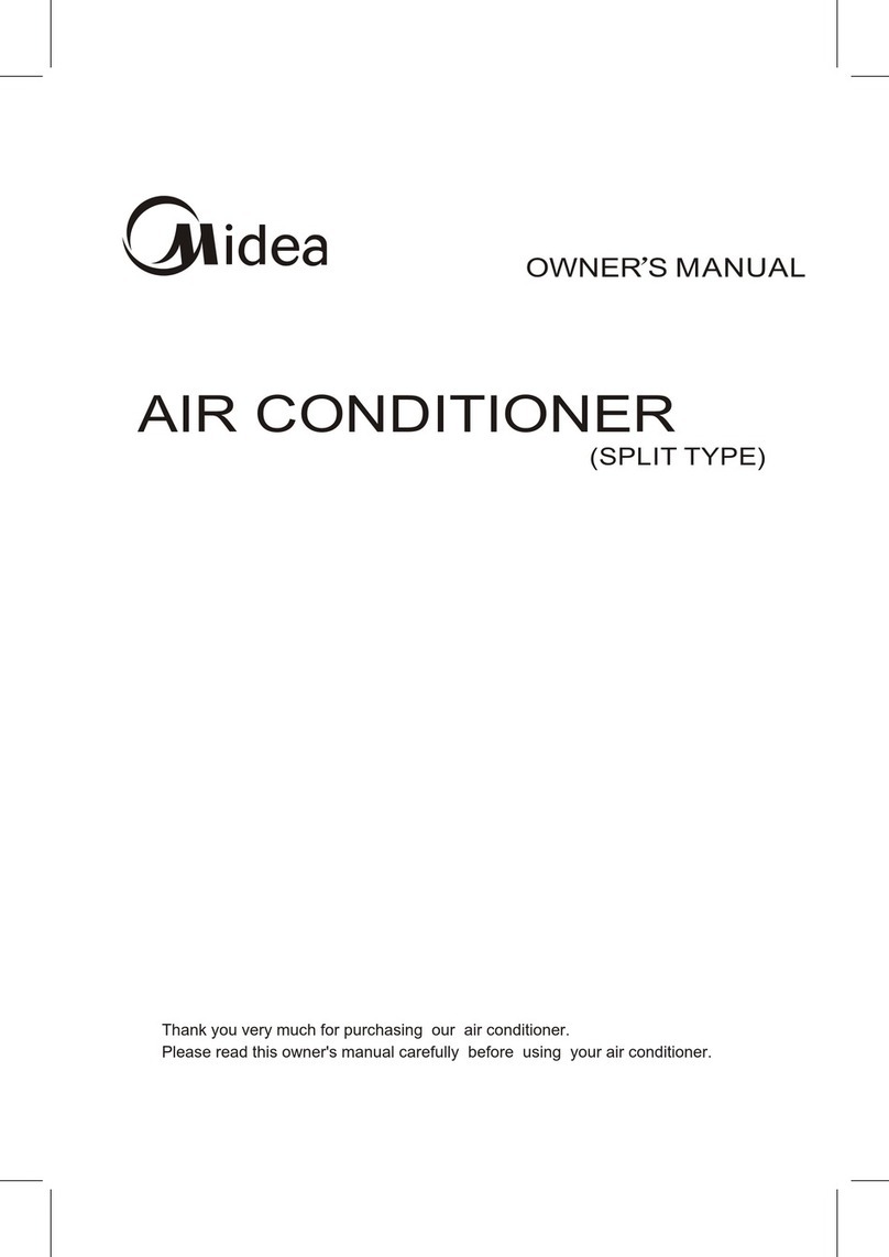 Midea AIR CONDITIONER owner's manual