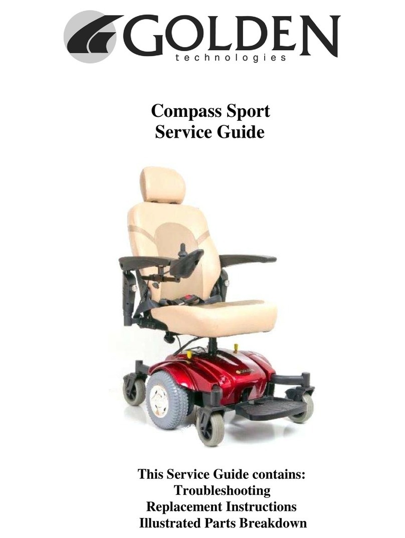 Golden Technologies Compass Sport User manual Golden Technologies Compass Sport User manual