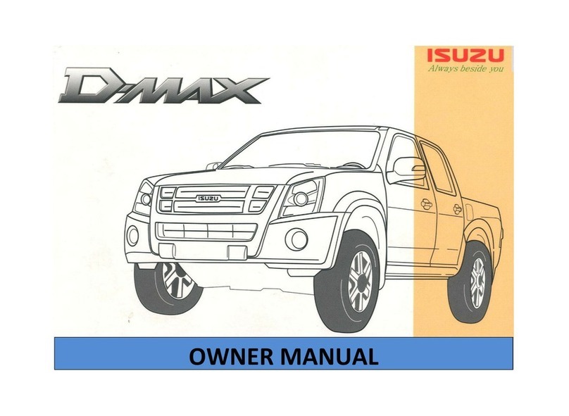 Isuzu D-Max User manual