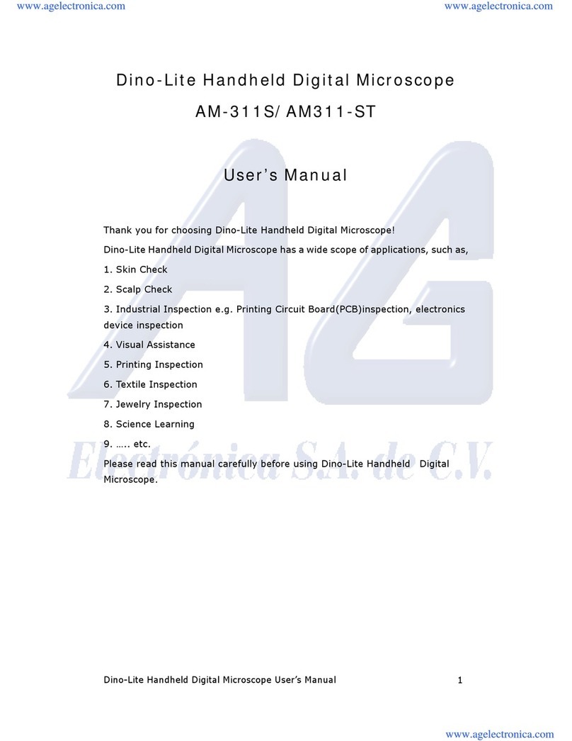 Dino-Lite AM-311S User manual