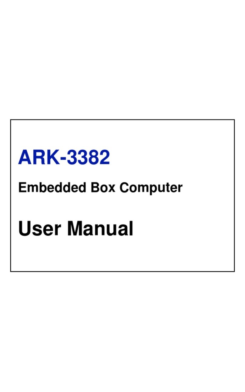 Advantech ARK-3382 User manual