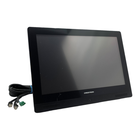 Crestron V-Panel V15 User manual