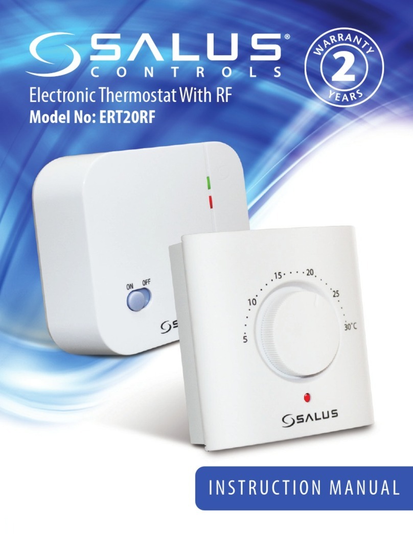Salus ERT20RF User manual
