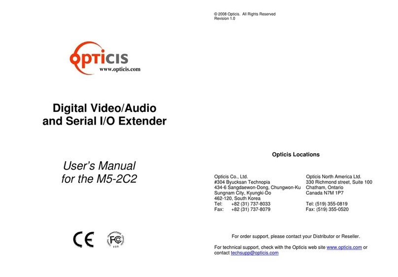 opticis M5-2C2 User manual