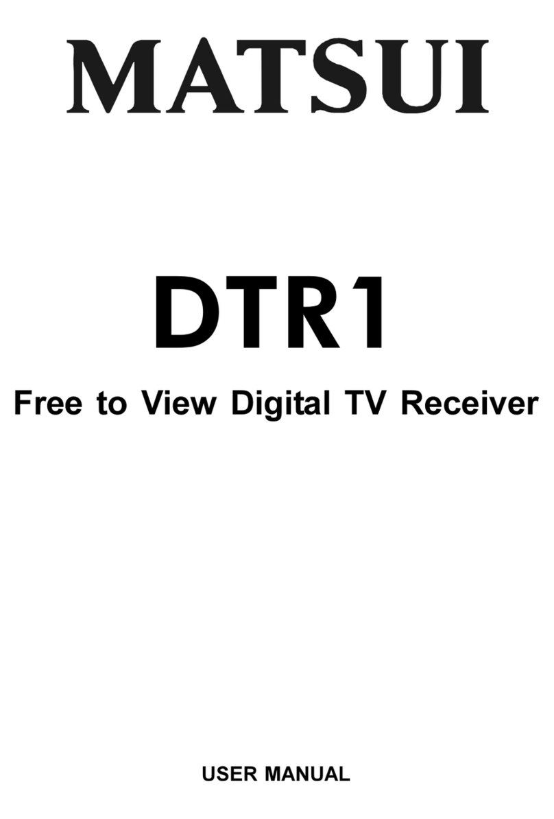 Matsui DTR1 user manual