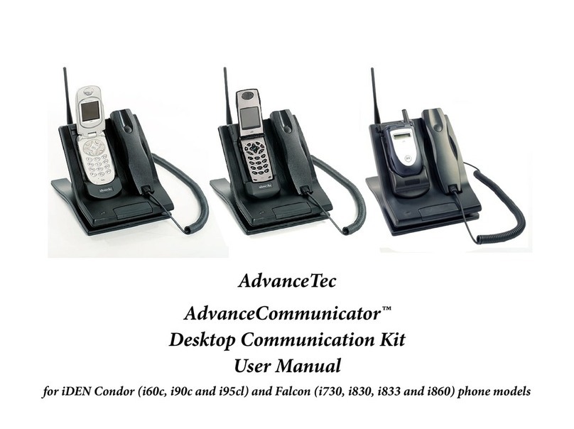 AdvanceTec iDEN i60c user manual