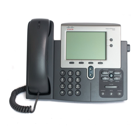 Cisco 7942G - Unified IP Phone VoIP Instruction Manual