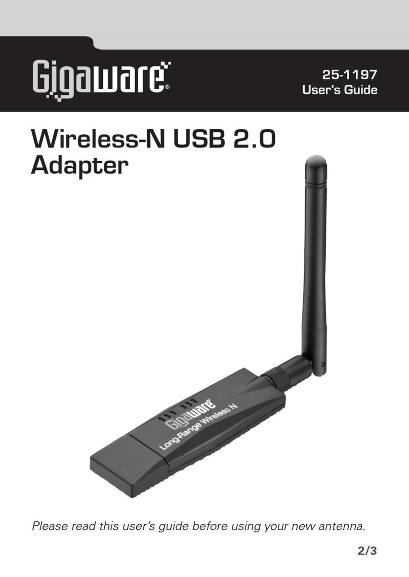 Gigaware 25-1197 User manual