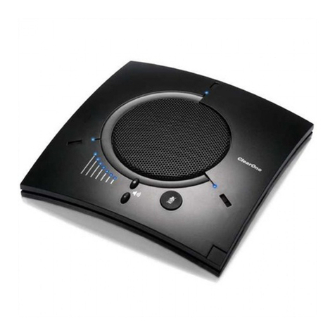 Clear One CHAT 170 User manual
