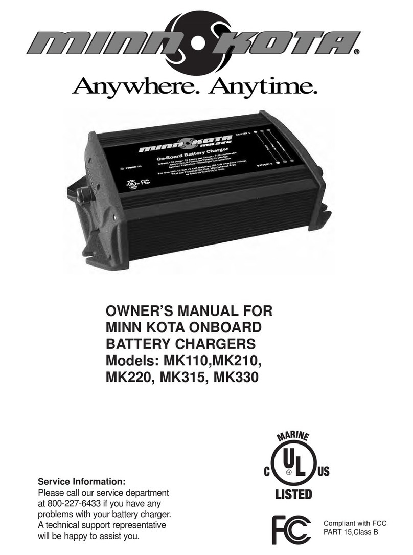 MINN KOTA MK110 owner's manual