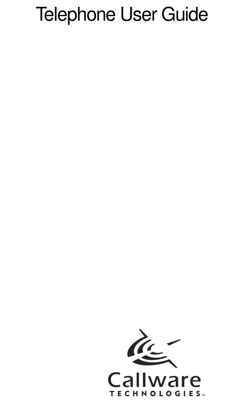 Callware Technologies Telephone user guide