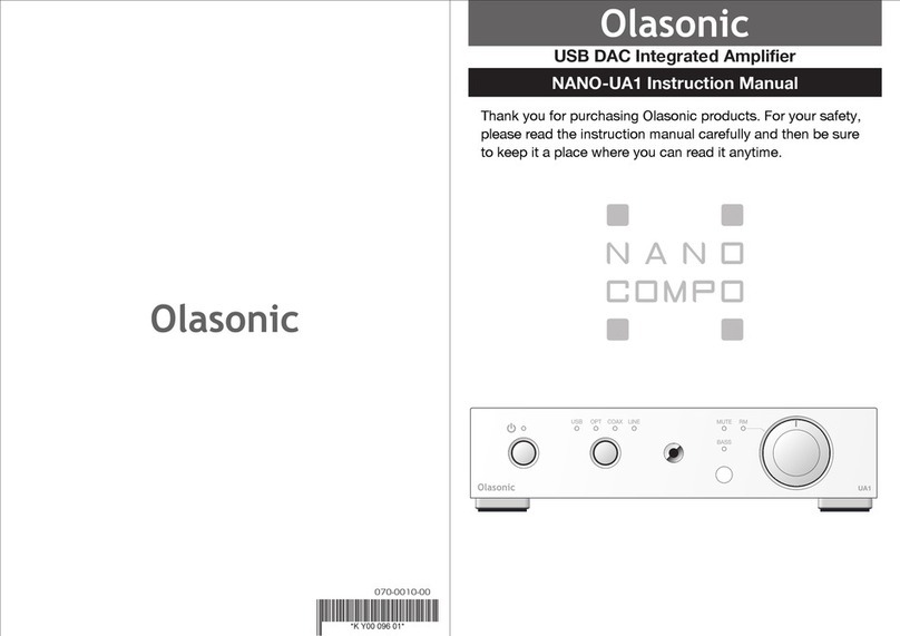 Olasonic NANO-UA1 instruction manual