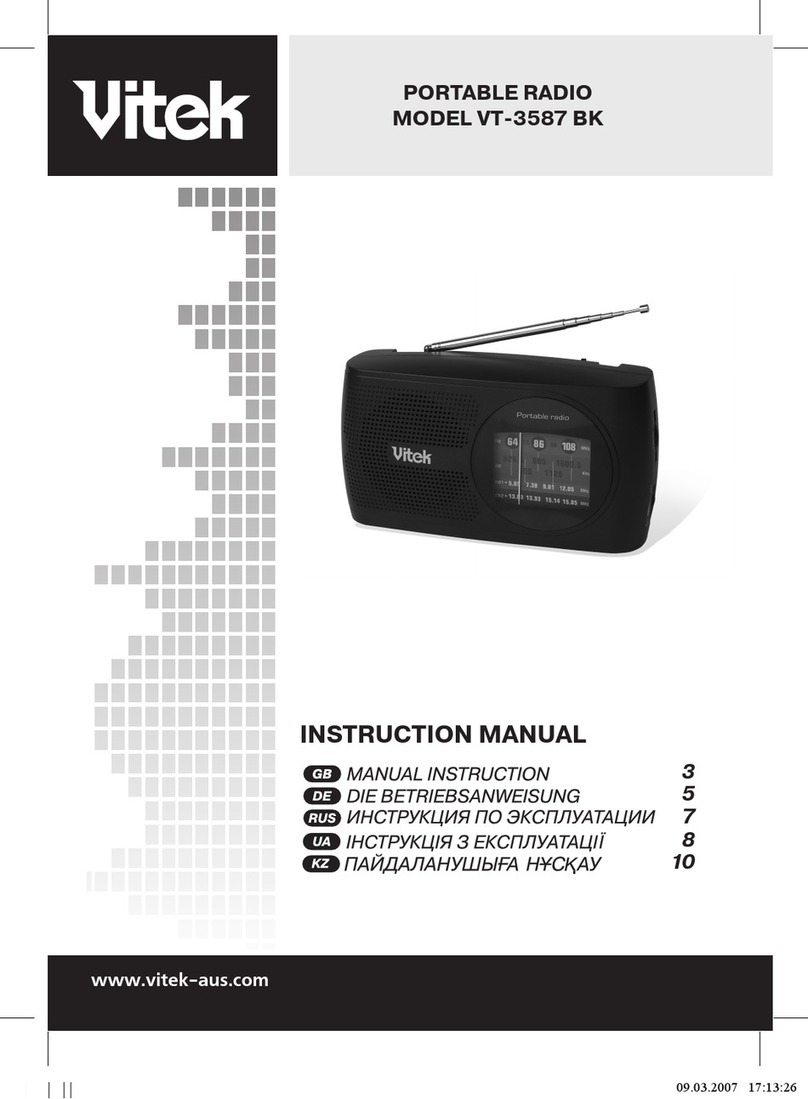 Vitek VT-3587 BK User manual